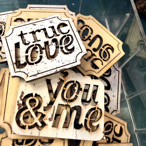 True Love Wooden Miniatures Handmade Valentine Ideas