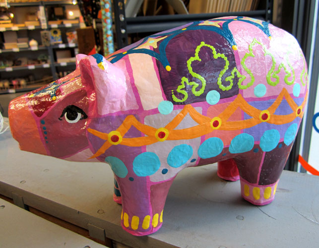 Painted Piggy Bank