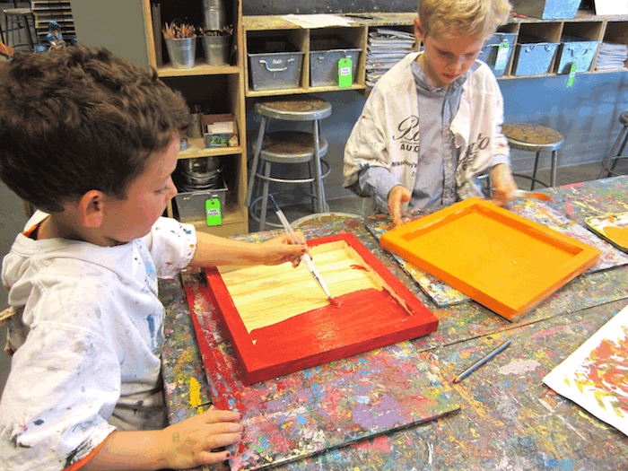 After-School Art Club Painting